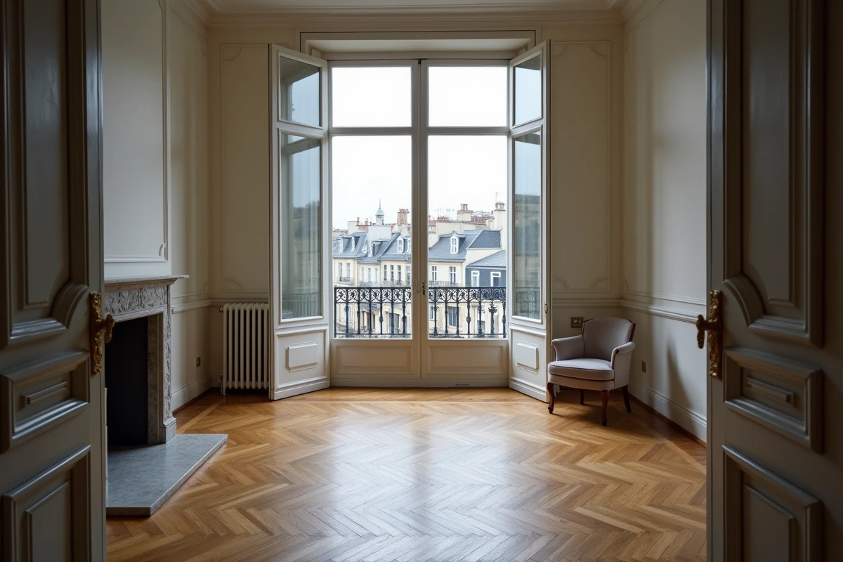 Appartement haussmannien vide à Paris disponible à la vente en viager libre
