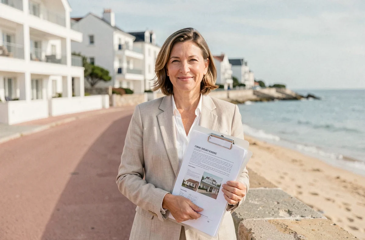 Agent de Gueffier Immobilier sur le littoral atlantique à Pornic